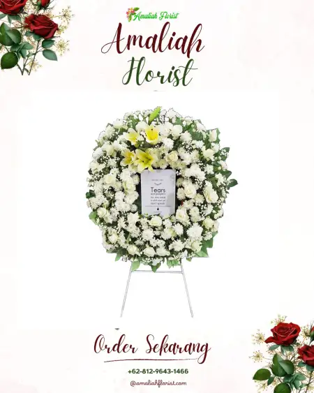 Krans Bunga Duka Budi Lestari